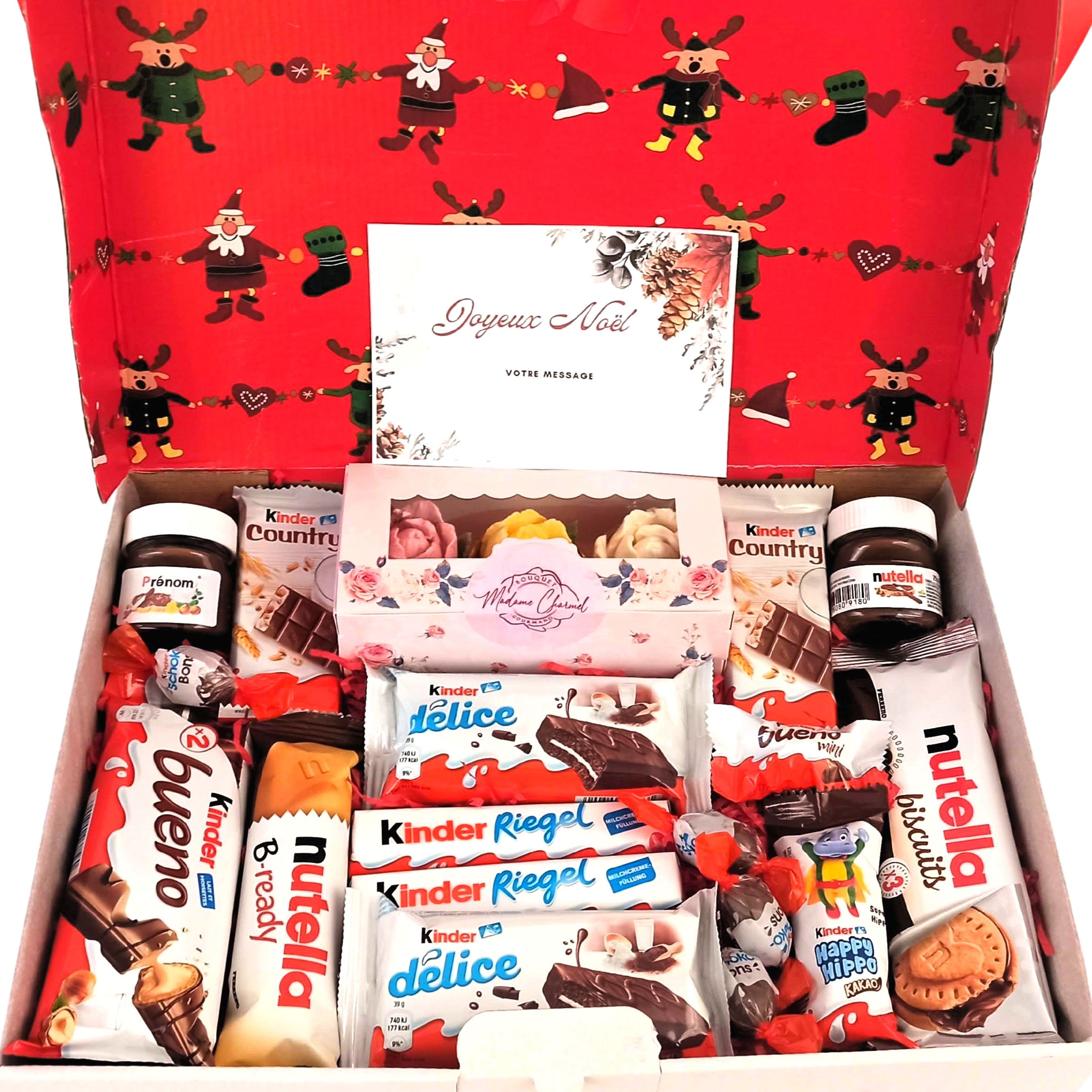 Coffret cadeau chocolat Box Kinder gourmandises idée cadeau S