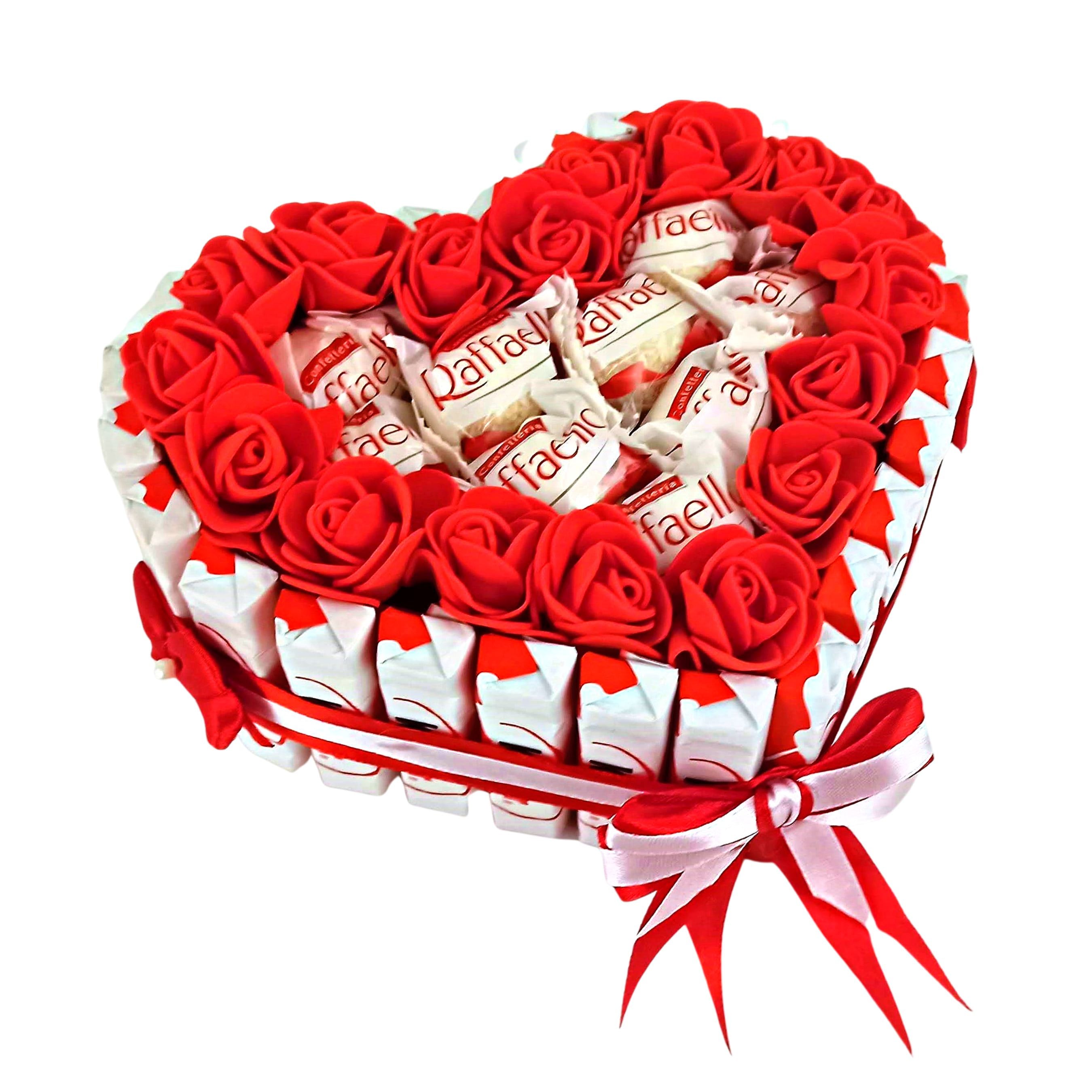 Regalo di cioccolato Torta di compleanno di Natale KINDER Ferrero Rocher  Raffaello insolita confezione originale personalizzata per San Valentino da  donna -  Italia