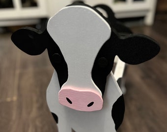 Cow Planter, Wood Planter, Cows, Garden Planter, Farmhouse