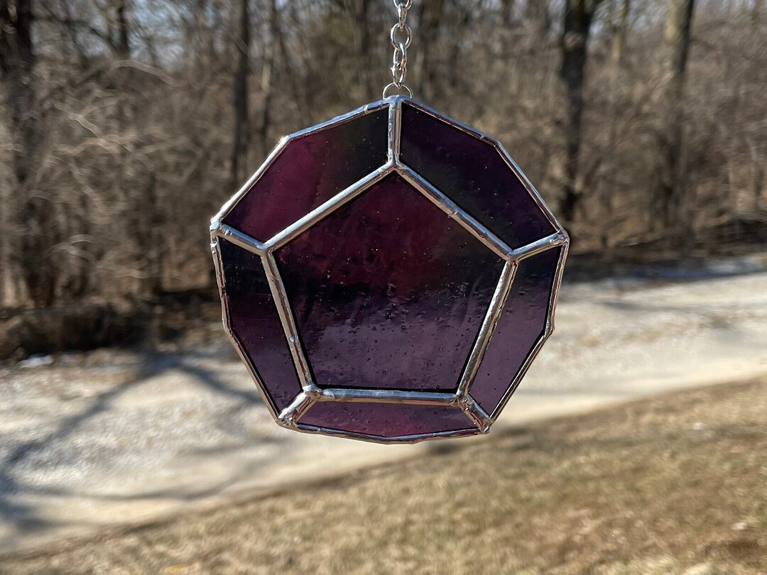 Stained Glass Gem Etsy