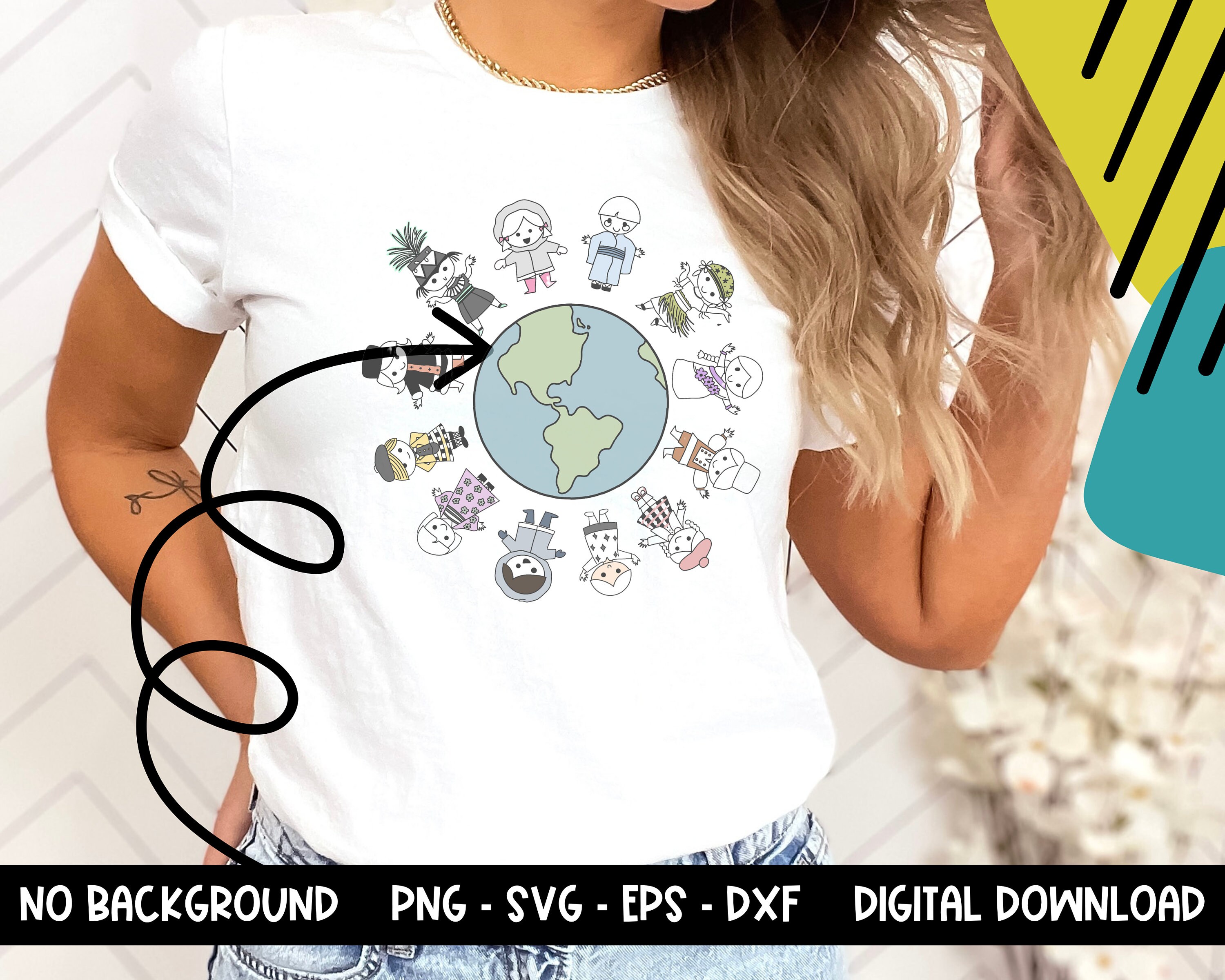 Holidays Around the World Png, Christmas Around the World Svg ...
