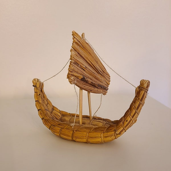 Peruvian Reed Boat - Etsy