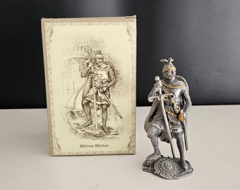 Veronese Pewter Sir William Wallace Collectible Figurine, Scotland's Greatest Heroes Collection, 4.25"
