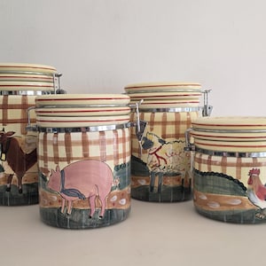 Susan Winget Canister - Etsy