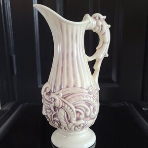 vintage Redwing Pottery 220 pichet dragon vase à eau pichet RARE