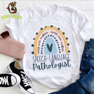 Speech-Language Pathologist Teacher T-Shirt,  SLP Shirt, Speech-Language Pathologist, Speech Pathologist Gift