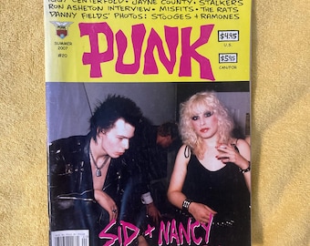 Y2K Punk Magazine – Summer 2007 – Sid & Nancy Cover – Punk Culture Revival
