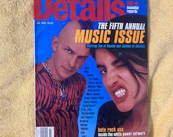Vintage Details Magazine – July 1995 – 90s Fashion & Pop Culture