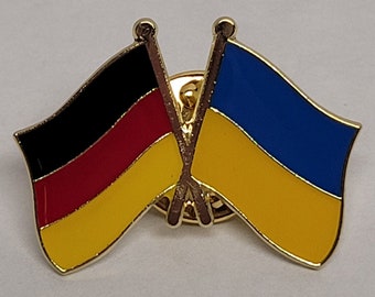 Deutschland unterstützt die Ukraine Anstecknadel