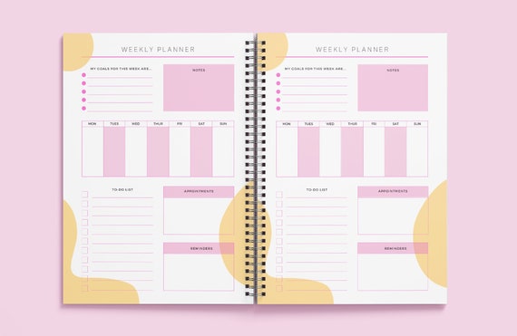 Weekly Planner and to Do List Printable Instant Download - Etsy