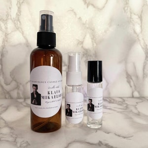 Klaus Mikaelson Perfume And Room Sprays | Vampire D Birthday Gift Ideas | TVD Fandom Gift | Team Klaus