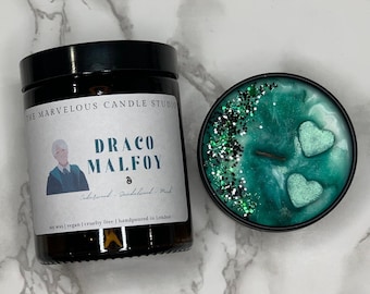 Smells Like Draco Malfoy Candles | Harry Potter Candles | Slytherin Birthday Gift Ideas | Funny Novelty Harry Potter Gift