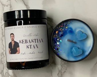 Smells Like Sebastian Stan Wax Melts And Candles | Pop Culture Gifts | Celebrity Candles | Vegan Candles