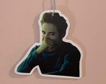 Edward Stinky Gesicht Lufterfrischer | Riecht nach Edward Cullen | Twilight Mem | Vampire Boyfriend Anhänger | New Car Duft