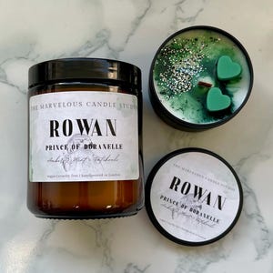 Rowan Candle Officially Licensed TOG Merch | Rowan Whitethorn | Bookish Gift | Literary Candle | Book Lover Candle | Fandom Candle