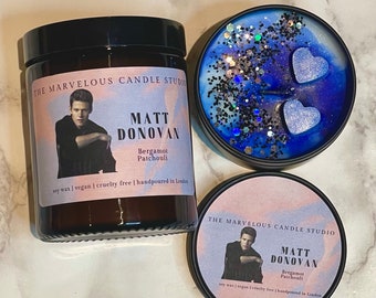 Matt Donovan Candle | Vampire Birthday Gift Ideas | TVD Fandom Gift