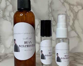 Smells Like Dean Winchester Perfume And Room Sprays | Pop Culture Gifts | Celebrity Candles | Funny Novelty Birthday Gift