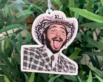 Posty Air Freshener | Post Malonē Birthday Gift | Car Decoration | Unique Fresheners | Cute Funny Novelty Gift