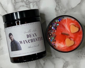 Smells Like Dean Winchester Vegan Wax Melts And Candles | Supernatural | Jensen Ackles | Fandom Candles | Funny Novelty Gift