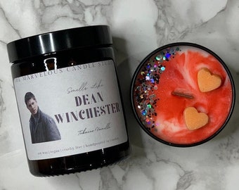 Smells Like Dean Winchester Vegan Wax Melts And Candles | Jensen Ackles | Fandom Candles | Funny Novelty Gift