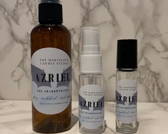 Azriel Perfume And Room Sprays | A Court of Thorns and Roses | Bookish Gift | Literary Gif | Book Lover Candle | Fandom Fragrances