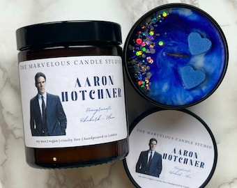 Aaron Hotchner Inspired Candle | Fandom Vegan Candles And Wax Melts | Thomas Gibson | Aaron Hotchner Funny Novelty Gifts