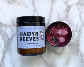 Haidyn Reeves Candle | Madness | Carnage | Dark Romance Gift