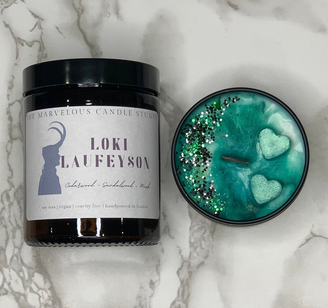 Loki Laufeyson Candles Avengers Aromatherapy Manifestation Shifting