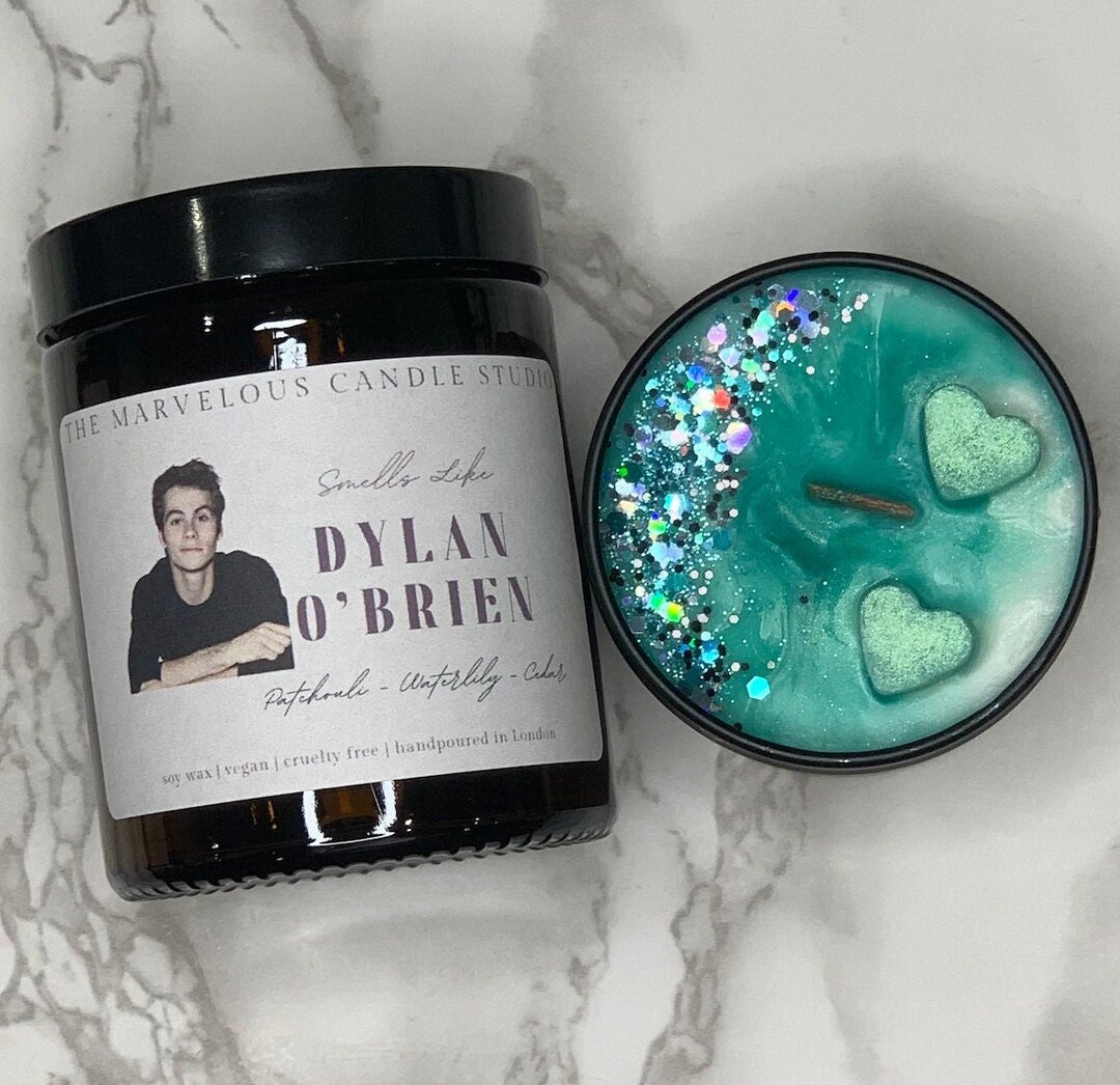 Smells Like Dylan O'brien Vegan Candles Pop Culture Etsy
