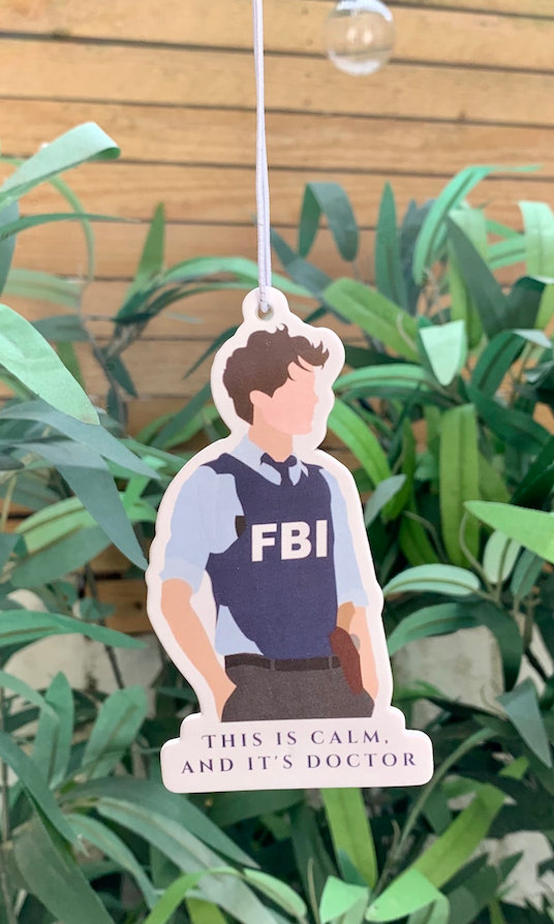 PREORDER Dr. Spencer Reid Car Air Freshener Criminal Minds Etsy