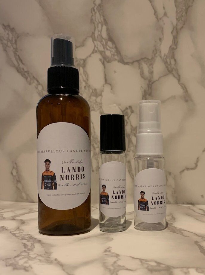 Lando Norris Inspired Roll-On Perfume And Room Sprays