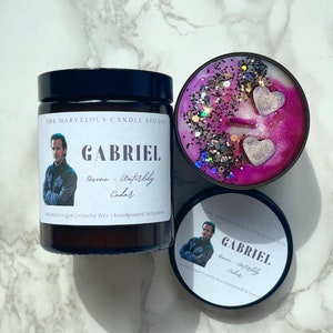 Gabriel Vegan Wax Melts And Candles | Richard Speight Jr. | | Fandom Candles | SPN Funny Novelty Gift