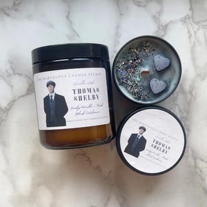 Riecht nach Thomas Shelby Kerzen | Cillian Murphy Geschenkideen Geburtstag | Thomas Shelby Lustiges Neuheit Geschenk