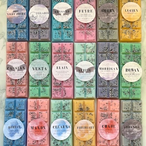 ACOTAR and TOG Wax Melts | Sarah J Maas A Court Of Thorns And Roses Bookish Gifts | Fan Parody Wax Melts | Throne of Glass Merch