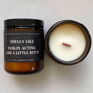 Smells Like Tamlin Acting Like a Little Bitch Candle | ACOTAR Candle | Bookish Gift | Sarah J Maas A Court of Thorns And Roses Bookish Gift