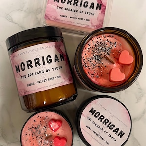Morrigan Candle | Fan Parody ACOTAR Merch | Soy Wax | BookTok Gift | Sarah J Maas A Court of Thorns And Roses Gift