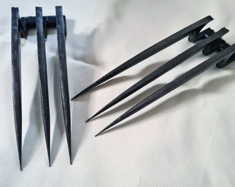 3D printed wolverine claws