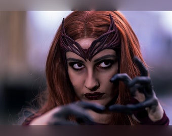 MCU Scarlet Witch inspired cosplay crown