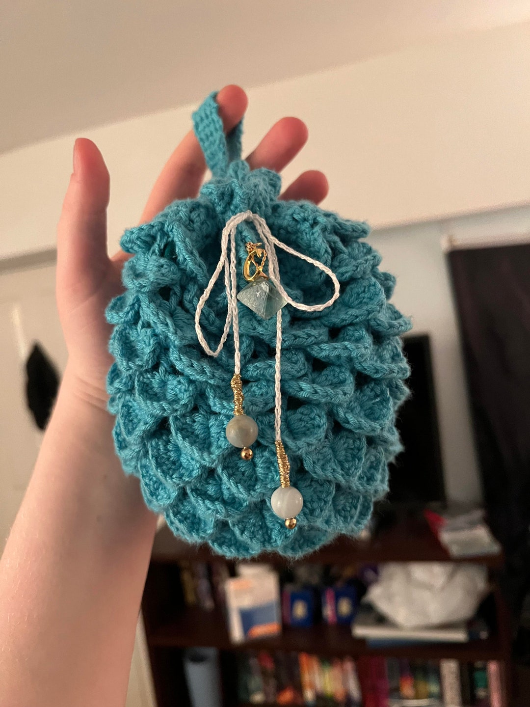 Dragonscale Dice Bag CROCHET PATTERN Etsy
