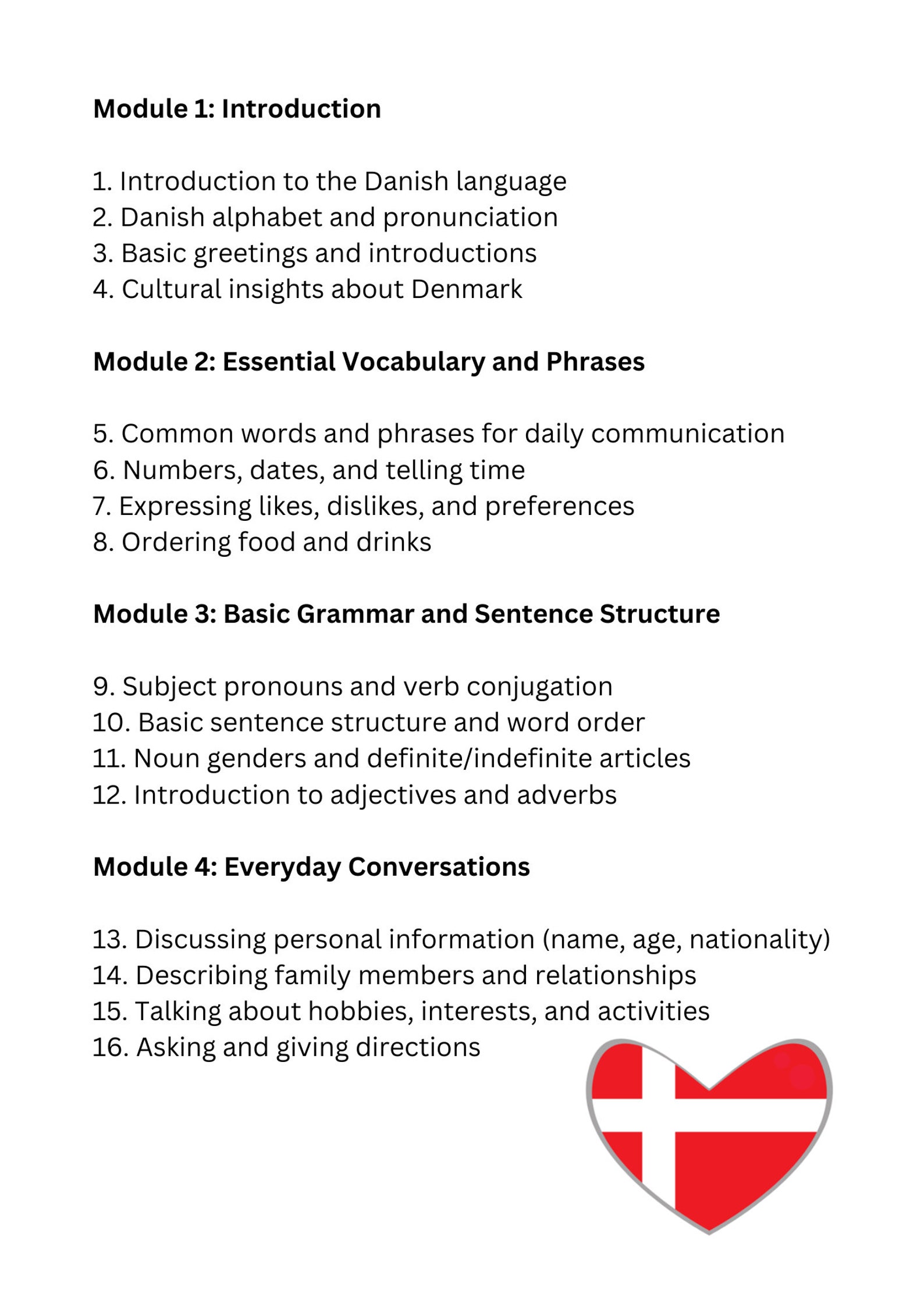 Danish Language Course For Beginners Learn Danish Easily L r Dansk 