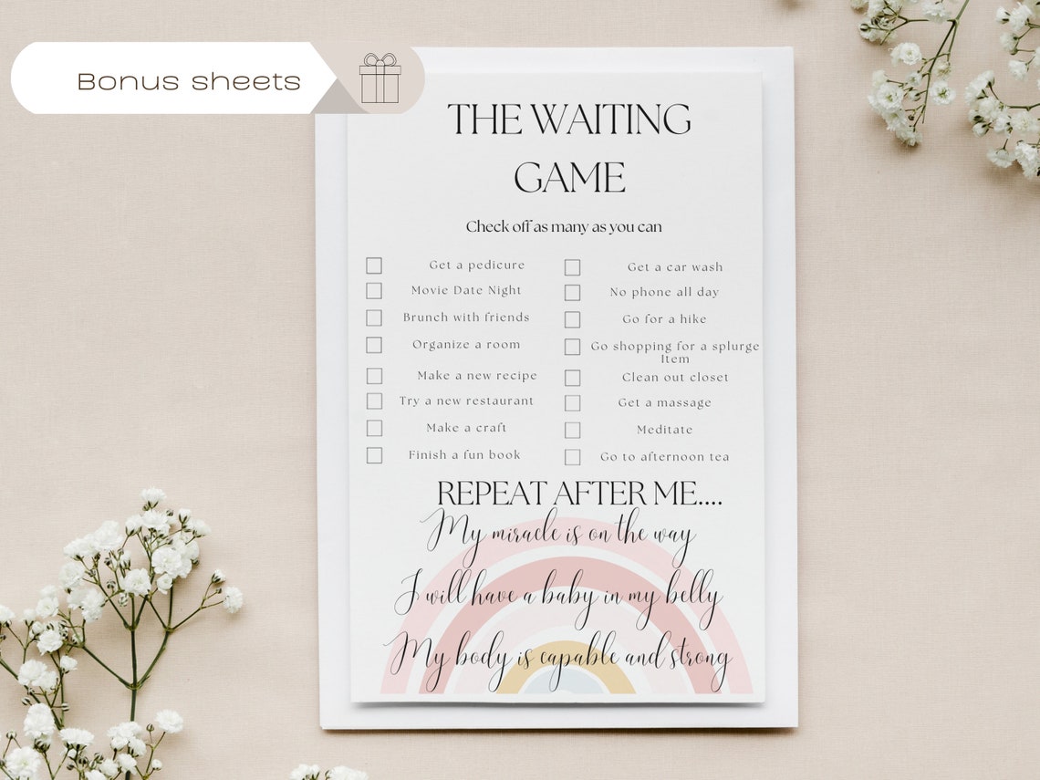 IVF Planner Bundle, IVF Calendar, Canva Planner, Digital Download, IVF ...
