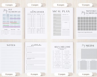 IVF Planner, IVF Kalender, Planner, IVF Gift, vruchtbaarheid planner, ivf journal, ivf