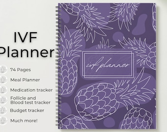 IVF Planner, IVF Calendar, Planner, IVF Gift, fertility planner, ivf journal, ivf