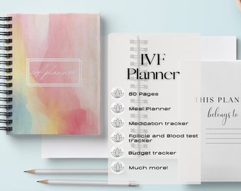 IVF Planner Bundle, IVF Calendar, Planner, IVF Gift