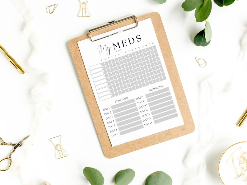 Medication Tracker, IVF, Medication Log, IVF Planner Bundle, Fertility