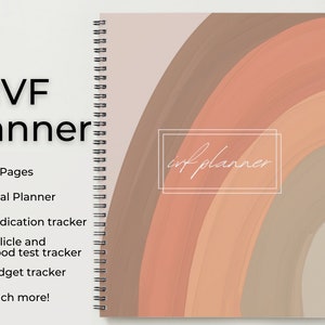 IVF Planner, IVF Calendar, Planner, IVF Gift, fertility planner, ivf journal, ivf