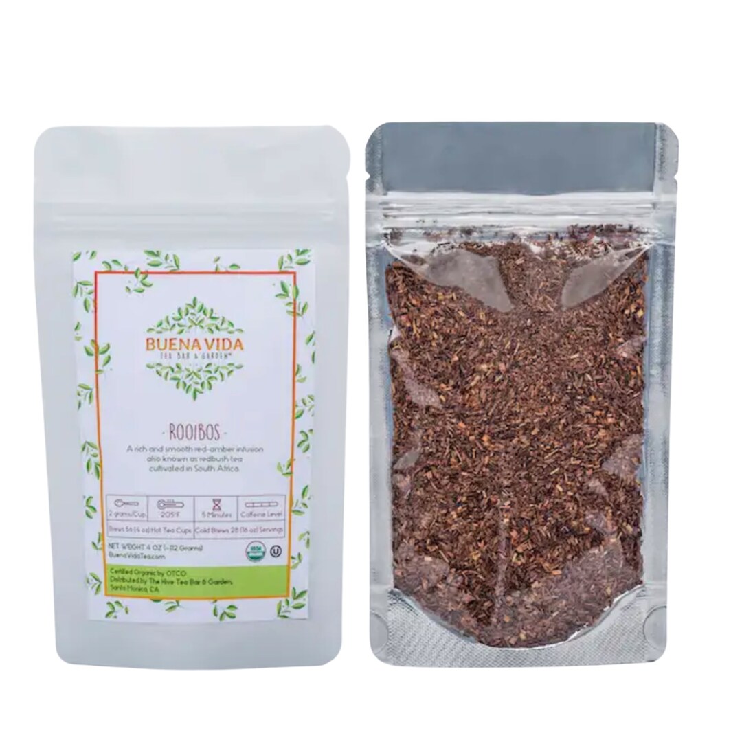Loose Leaf Rooibos Tea by Buena Vida Organic Kosher Authentic Rooibos