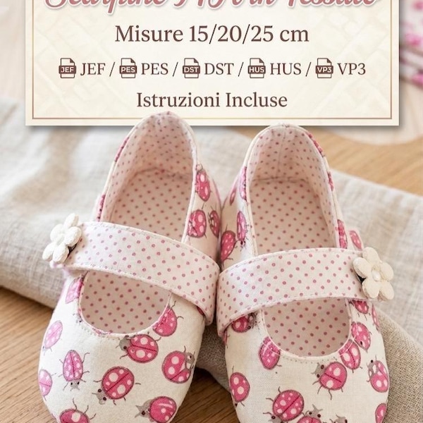 Babyschuhe aus Stoff – ITH-Digitalstickerei für Babys, personalisierte Dekoration