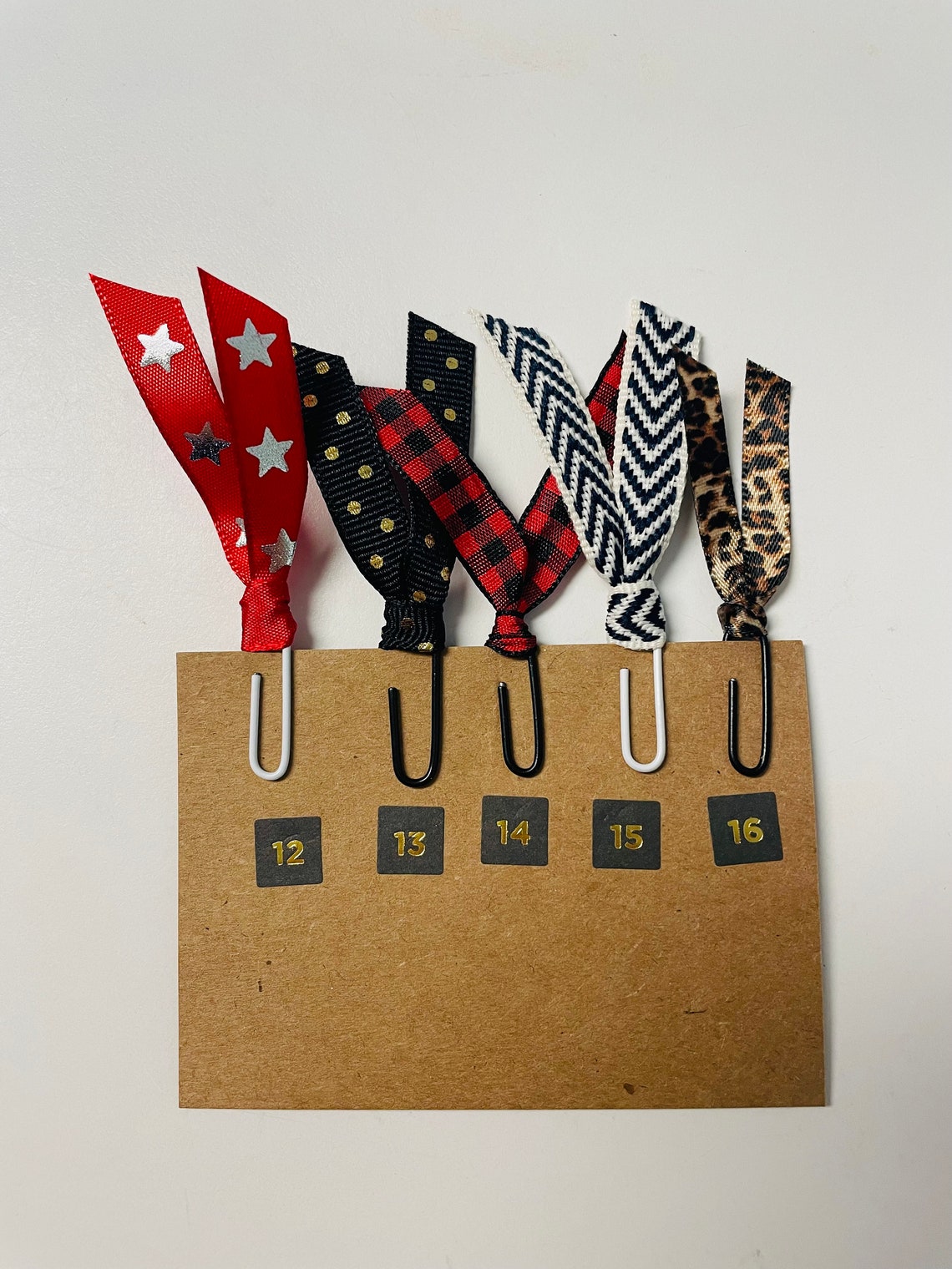 Ribbon Paper Clip, Gifts, Teacher, Bookmark, Planner, Journaling Etsy