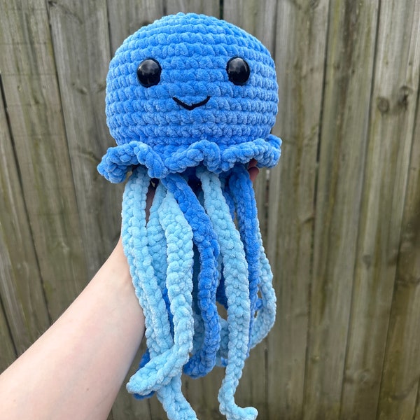 Crochet Jellyfish Plush Amigurumi - Handmade Crochet